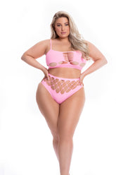 Neon Dreams 2Pc Bra Set - PL23083X by Pink Lipstick